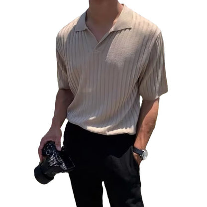 Men's Elegant Casual Polo Shirt – Modern Cut
