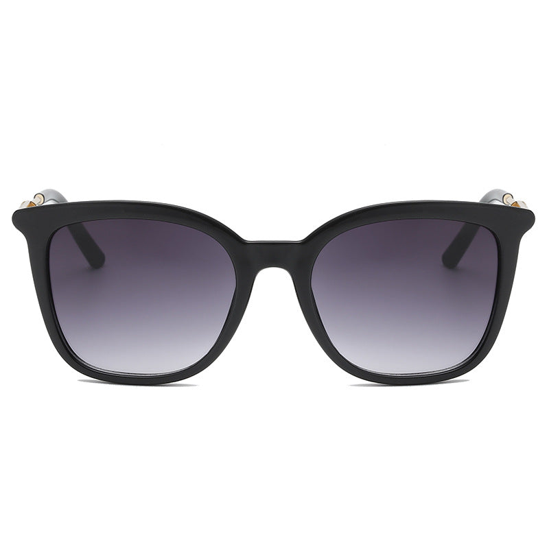 Gafas de sol huecas de metal unisex