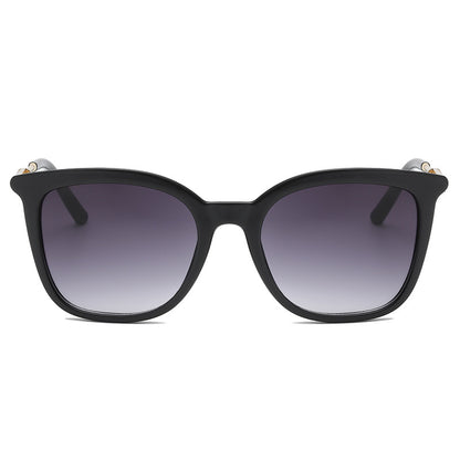 Gafas de sol huecas de metal unisex