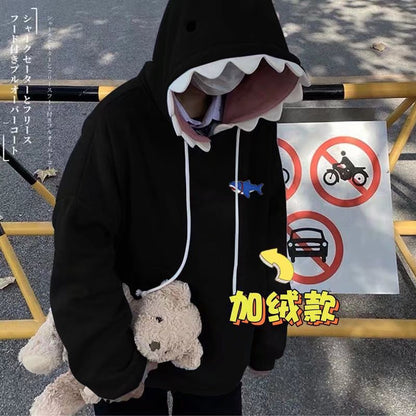 Conjuntos de pareja personalizados, jersey holgado de tiburón